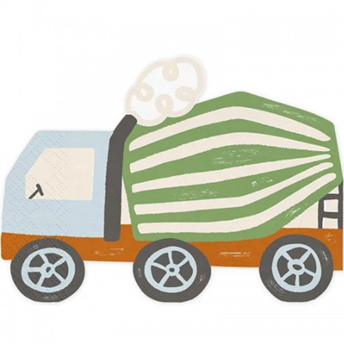 Guardanapos Camião Betoneira